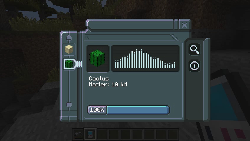 Matter Scanner GUI Screenshot