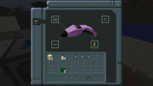 Weapon Station with Pink Color Module and Creative Battery in a Phaser GUI Screenshot